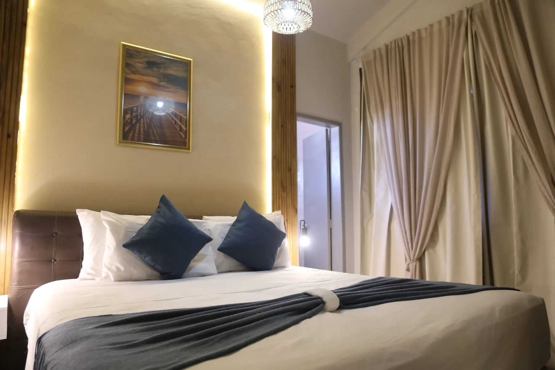 Quarto confortável